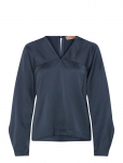 Rue De Tokyo - Safine Heavy Viscose Satin - Pikkade varrukatega - XS