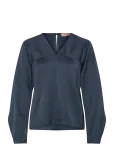 Rue De Tokyo - Safine Heavy Viscose Satin - Pikkade varrukatega - XS