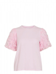 Vila - Vionesca O-Neck S/S Top - L&uuml;hikeste varrukatega - XXL