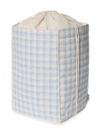 Garbo&Friends - Plaid Sky Blue Storage Basket Large - Hoiukorvid - 35X56
