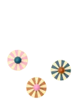 Kid's Concept - Hooks Circus 3Pcs - Konksud ja riidepuud - ONE SIZE