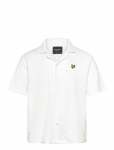 Lyle & Scott - Honeycomb Towelling Resort Shirt - L&uuml;hikeste varrukatega s&auml;rgid - L