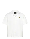 Lyle & Scott - Honeycomb Towelling Resort Shirt - L&uuml;hikeste varrukatega s&auml;rgid - L