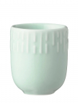 Aida - Confetti Pistachio Mini Kop Med Relief Porcel&aelig;n 5 Cl. - Espressotassid - ONE SIZE