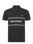 Fred Perry - Fp Graphic Polo Shirt - L&uuml;hikeste varrukatega - S