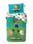 Minecraft - Bed Linen Senior Minecraft Jungle Explore - 140X200 60X63 Cm - Voodipesukomplektid - 140X200.60X63CM