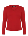 Lauren Ralph Lauren - Rib-Knit Long-Sleeve V-Neck Top - Džemprid - S