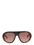 Weekday - Bonnie Sunglasses - D-raamiga Wayfarer p&auml;ikeseprillid - ONE SIZE