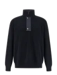 Paul & Shark - Men's Knitted Wool Polyester Zipped Sweater - Poolpika lukuga džemprid - S