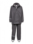 CeLaVi - Basic Rainwear Set -Solid Pu - Vihmariiete komplektid - 140