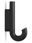 Gejst - Hook Hanger Mini Black Oak/Black - Konksud - H:13.3CM