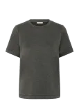 InWear - Vincentiw Melange Karmen T-Shirt - L&uuml;hikeste varrukatega - XXS