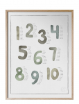 Kunskapstavlan&reg; - Multiplikation Akvarell - Posters - 30X40CM
