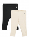 Lindex - Leggings Basic Rib 2 Pack - Retuusid - 50