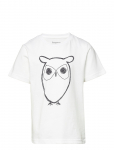 Knowledge Cotton Apparel - Regular Big Owl T-Shirt - Gots/Vega - L&uuml;hikeste varrukatega - 122-128/