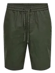 ONLY & SONS - Onslinus 0007 Cot Lin Shorts Noos - Vabaaja - XS