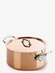 Mauviel - Pot With Lid M'150S 5,9 Liter 24 X 13,5 Cm Copper/Steel - Potid ja pannid - 5.9 l