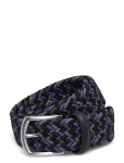 Anderson's - Elastic Woven Belt Military Green - 3,5 - Punutud v&ouml;&ouml;d - 85