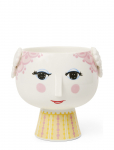 Bj&oslash;rn Wiinblad - Eva Urtepotteskjuler P&aring; Fod &Oslash;15.5 Cm Pink - Lillepotid - &Oslash;15.5X14.5CM