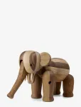 Kay Bojesen - Elephant Reworked Anniversary Large Mixed Wood - Puidust kujud - H21CM x 17