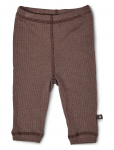 Smallstuff - Legging, Rose Brown Drop Needle, Merino Wool - Retuusid - 74