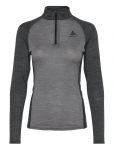 Odlo - Odlo Natural Performance Pw 150 Bl Top Turtle Neck L/S Half Zip - Aluskihi topid - S