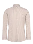 Polo Ralph Lauren - Slim Fit Striped Stretch Poplin Shirt - Vabaaja - XXL