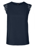 Vero Moda - Vmemily Sl Gathering Top Jrs Noos - Varrukateta - XS