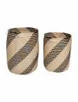OYOY Living Design - Twist Storage Basket - Set Of 2 - Hoiukorvid - ONE SIZE x 40