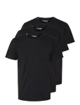Selected - Slmroland Ss O-Neck Tee 3-Pack Noos - L&uuml;hikeste varrukatega - M