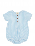 Copenhagen Colors - Seersucker Romper W. Sleeves - L&uuml;hikeste varrukatega - 86