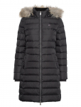 Tommy Jeans - Tjw Essential Hooded Down Coat - Polsterdatud mantlid - M