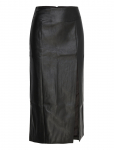 Bardot - Dante Vegan Leather Midi Skirt - P&otilde;lveni ja midiseelikud - 36 85 cm