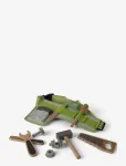 Dantoy - Tool Belt Wood In Gift Box 15 Parts - M&auml;ngut&ouml;&ouml;riistad - 21X5.5X17CM