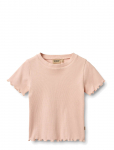 Wheat - Rib T-Shirt S/S Alicia - L&uuml;hikeste varrukatega - 122