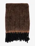 House Nordic - Liva - Blanket - Plaid, Brown 130X170 Cm - Tekid ja pleedid - 130X170CM