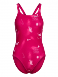 NIKE SWIM - Nike Hydrastrong Multi Print Fastback One Piece - Spordi ujumistrikood - 38
