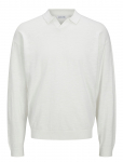 Jack & Jones - Jjcolin Slub Knit Polo Ls - Pikkade varrukatega kootud polos&auml;rgid - M