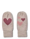 Wheat - Jacquard Mittens Haansi - Labakindad - M