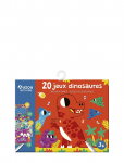 Auzou - Activity Cards - 20 Dinosaur Games - Lauam&auml;ngud - ONE SIZE
