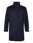 Calvin Klein - Ls Wool Blend Car Coat - Villased mantlid - RG/44 x 32