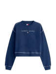 Tommy Jeans - Tjw Rlx Crp Stitch Linear Crew - Dressipluusid - XL