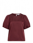 Vila - Viellette 2/4 Satin Puff Top - Noos - L&uuml;hikeste varrukatega - 40