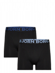 Bj&ouml;rn Borg - Organic Cotton Stretch Boxer 2P - Bokserid - M