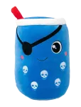 Teddykompaniet - Kramis, Bubble Tea, Pirat, 30 Cm - Pehmed m&auml;nguasjad - 30 CM