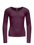 Kids Only - Kogsofia L/S Bow Top Jrs - Pikkade varrukatega T-s&auml;rgid - 158-164
