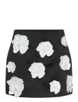 ROTATE - Satin Flower Mini Skirt - L&uuml;hikesed seelikud - 36
