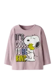 Name It - Nmfdrema Snoopy Ls Nreg Top Box Sky - Pikkade varrukatega T-s&auml;rgid - 98