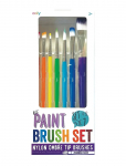 Ooly - Paint Brush Set 7 Pcs - Lil Paint Nylon - V&auml;rvid - ONE SIZE