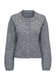 ONLY - Onlmiggie Ls O-Neck Pearl Cardiga Ex Knt - Kardiganid - L
